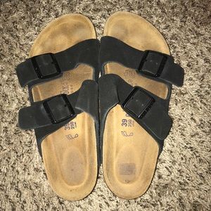 Black Birkenstocks